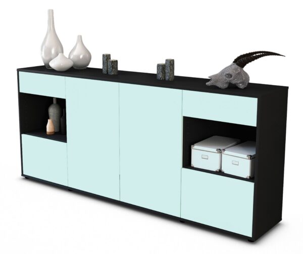 Sideboard Gabriella, Mint (180x79x35cm)