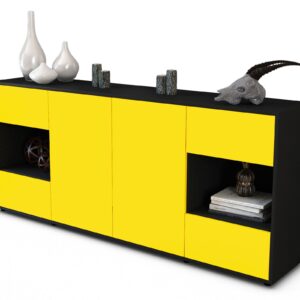 Sideboard Gaia, Gelb (180x79x35cm)
