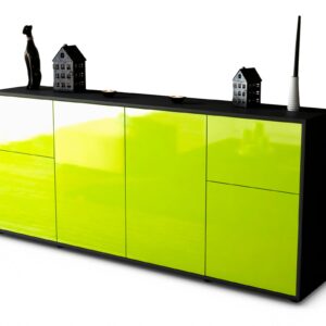 Sideboard Georgina, Grün (180x79x35cm)
