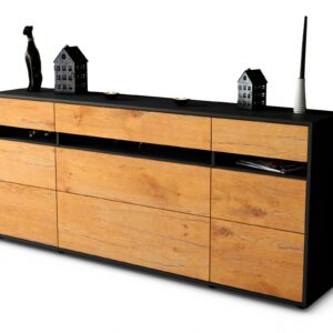 Sideboard Giada, Eiche (180x79x35cm)