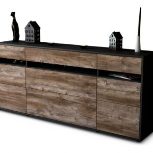 Sideboard Giada, Treibholz (180x79x35cm)