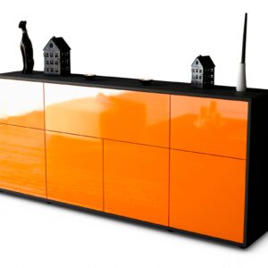 Sideboard Gianna, Orange (180x79x35cm)