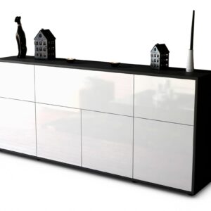 Sideboard Gianna, Weiß (180x79x35cm)
