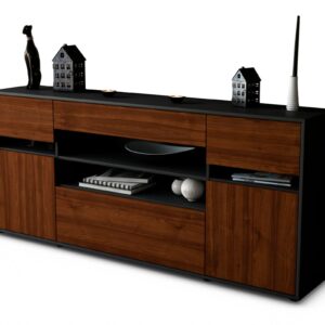 Sideboard Gina, Walnuss (180x79x35cm)