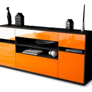 Sideboard Gina, Orange (180x79x35cm)