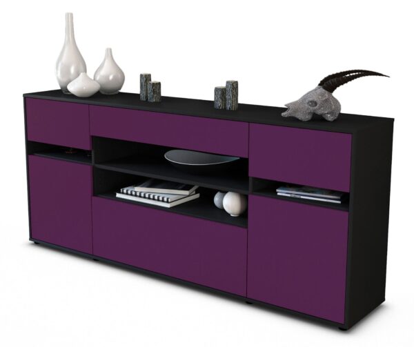 Sideboard Gina, Lila (180x79x35cm)