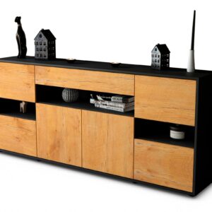 Sideboard Ginevra, Eiche (180x79x35cm)