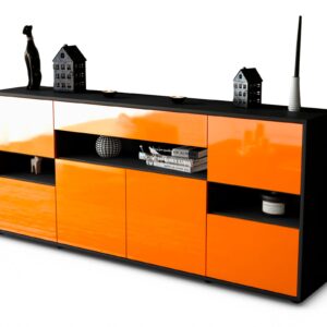 Sideboard Ginevra, Orange (180x79x35cm)