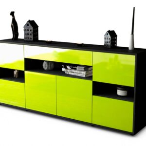 Sideboard Ginevra, Grün (180x79x35cm)