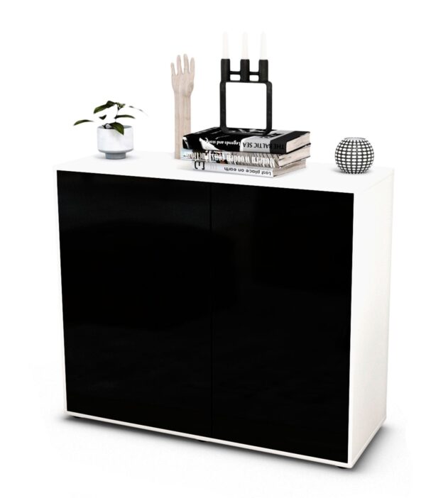 Sideboard Blanka, Schwarz (92x79x35cm)