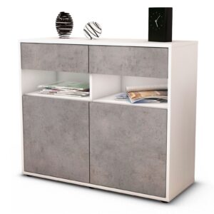 Sideboard Bruna, Beton (92x79x35cm)