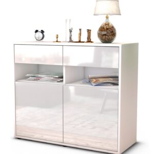 Sideboard Bruna, Weiß (92x79x35cm)