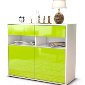 Sideboard Bruna, Grün (92x79x35cm)