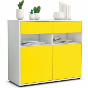 Sideboard Bruna, Gelb (92x79x35cm)