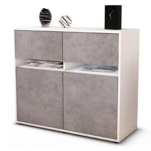 Sideboard Brunilde, Beton (92x79x35cm)