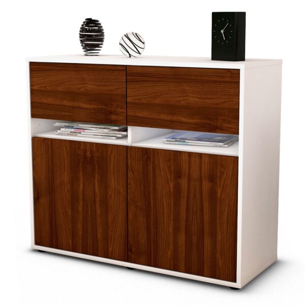 Sideboard Brunilde, Walnuss (92x79x35cm)