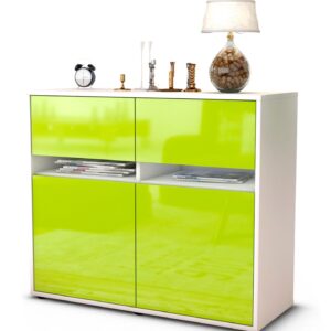Sideboard Brunilde, Grün (92x79x35cm)
