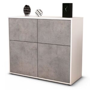 Sideboard Calliope, Beton (92x79x35cm)