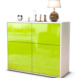 Sideboard Calliope, Grün (92x79x35cm)