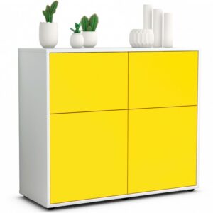 Sideboard Calliope, Gelb (92x79x35cm)