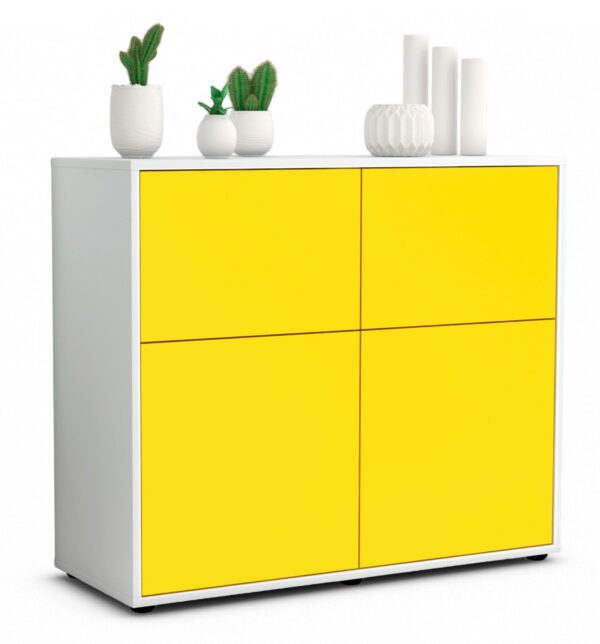 Sideboard Calliope, Gelb (92x79x35cm)