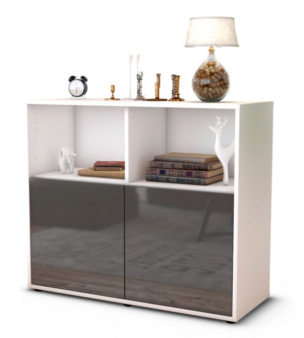 Sideboard Camilla, Grau (92x79x35cm)