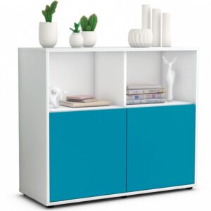 Sideboard Camilla, Türkis (92x79x35cm)