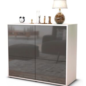Sideboard Cara, Grau (92x79x35cm)