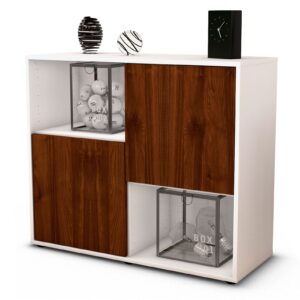 Sideboard Caralina, Walnuss (92x79x35cm)