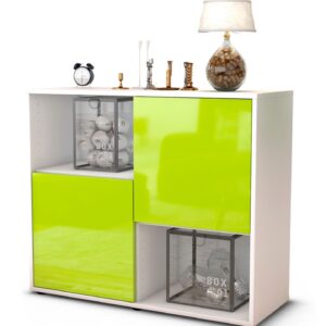 Sideboard Caralina, Grün (92x79x35cm)