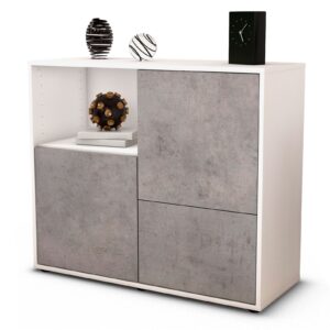 Sideboard Carina, Beton (92x79x35cm)