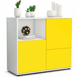 Sideboard Carina, Gelb (92x79x35cm)