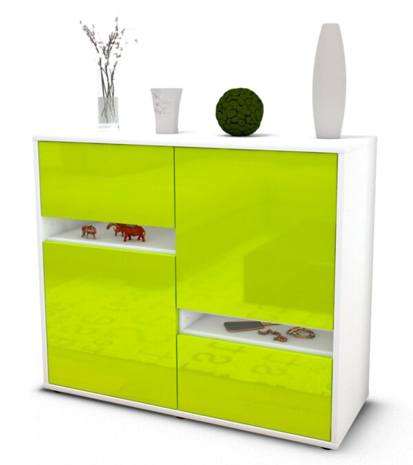 Sideboard Carlotta, Grün (92x79x35cm)