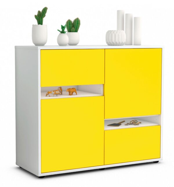 Sideboard Carlotta, Gelb (92x79x35cm)