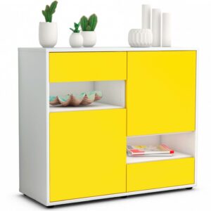 Sideboard Carmelina, Gelb (92x79x35cm)