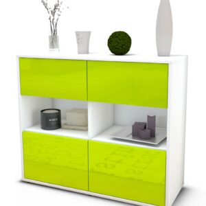 Sideboard Carmen, Grün (92x79x35cm)