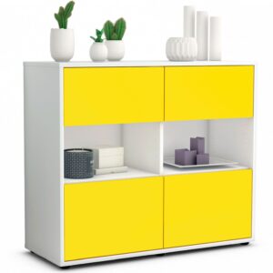 Sideboard Carmen, Gelb (92x79x35cm)
