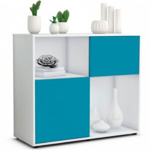 Sideboard Carola, Türkis (92x79x35cm)