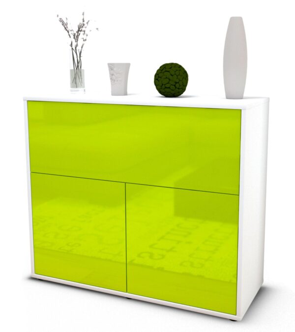 Sideboard Carolin, Grün (92x79x35cm)