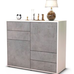Sideboard Ciara, Beton (92x79x35cm)