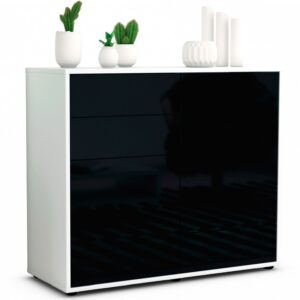 Sideboard Ciara, Schwarz (92x79x35cm)