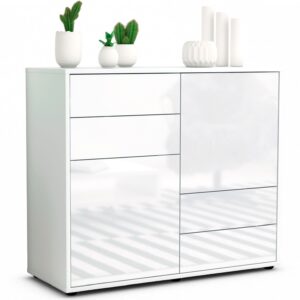 Sideboard Ciara, Weiß (92x79x35cm)