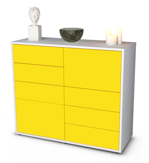 Sideboard Circe, Gelb (92x79x35cm)