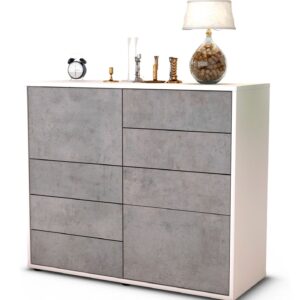 Sideboard Clarissa, Beton (92x79x35cm)
