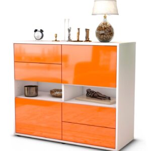 Sideboard Claudia, Orange (92x79x35cm)