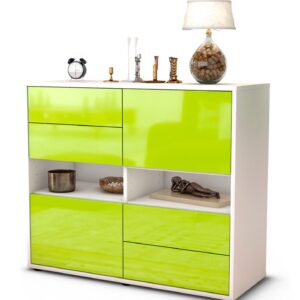 Sideboard Claudia, Grün (92x79x35cm)