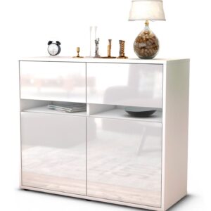 Sideboard Clea, Weiß (92x79x35cm)