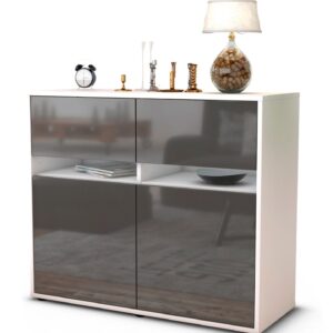 Sideboard Clea, Grau (92x79x35cm)