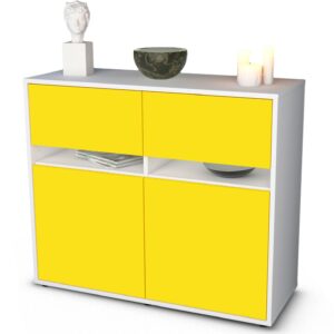 Sideboard Clea, Gelb (92x79x35cm)
