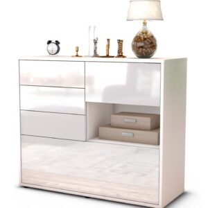 Sideboard Coco, Weiß (92x79x35cm)